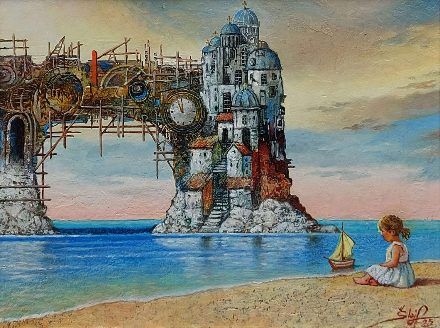 Slika Šandora Šlajfa - Tok vremena - Image 2