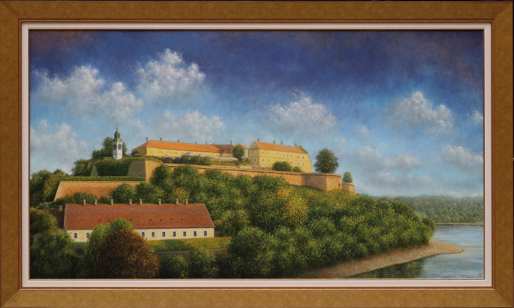 Slika Miljana Vasiljevića - Petrovaradin