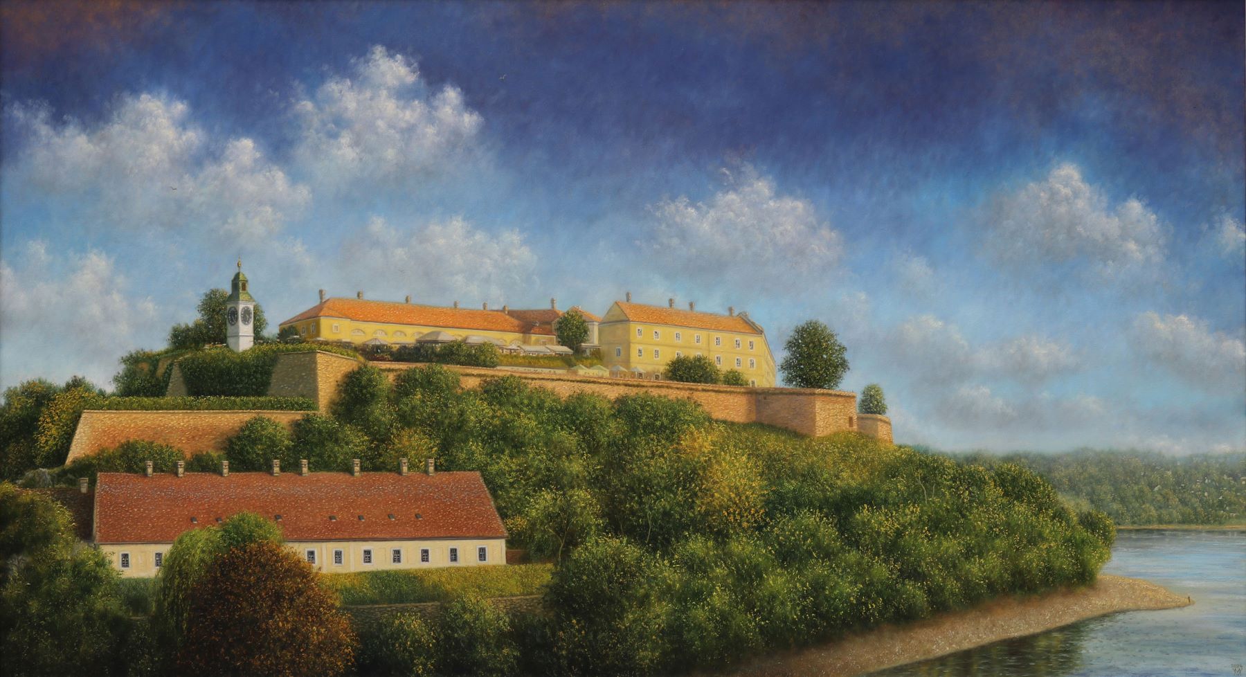 Slika Miljana Vasiljevića - Petrovaradin - Image 2