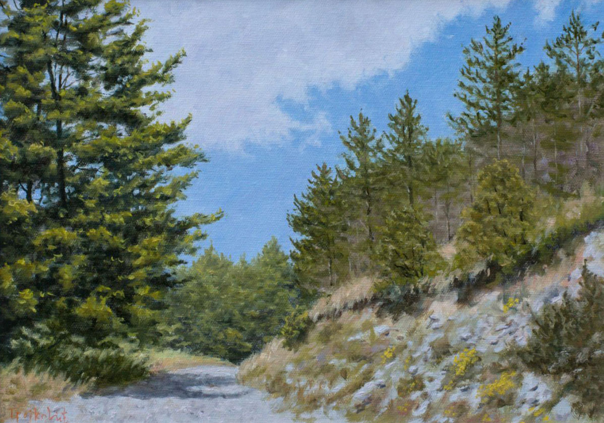 Slika Dejana Trajkovića - Pejsaž 1 - Image 2