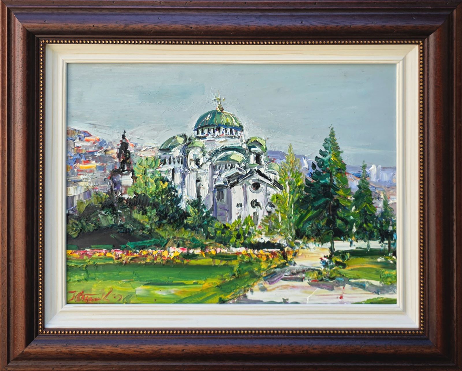 Slika Đorđa Stanića - Hram