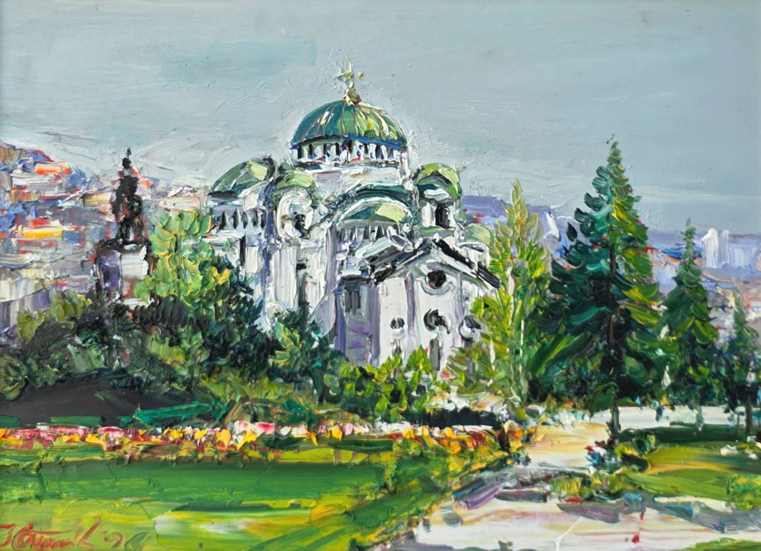 Slika Đorđa Stanića - Hram - Image 2