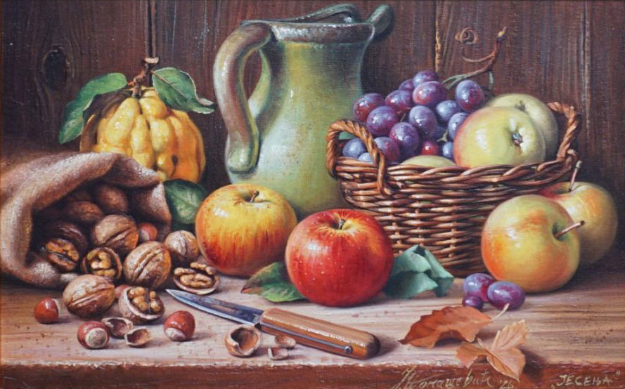 Painting of Jovica Tomašević - Autumn - Image 2