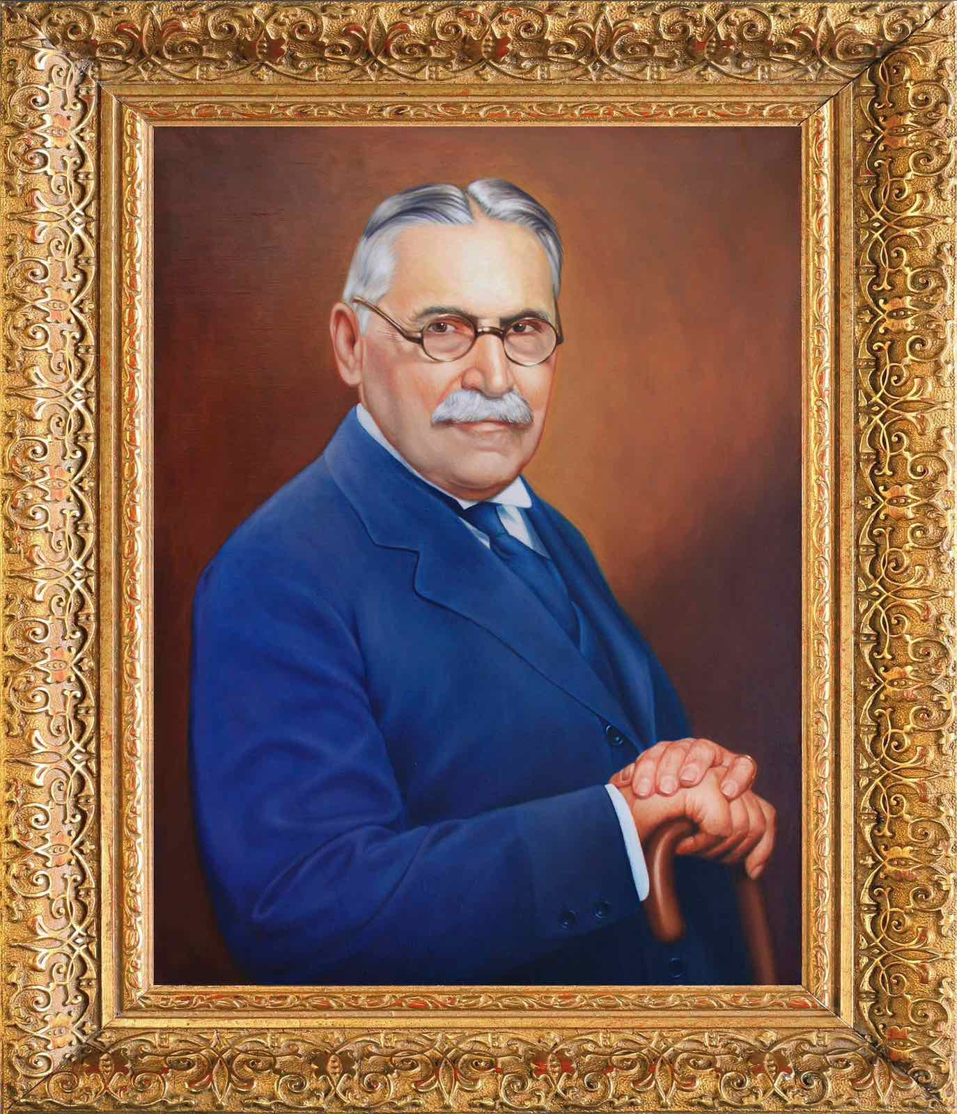 Slika Ivana Karafilovskog - Mihajlo Pupin