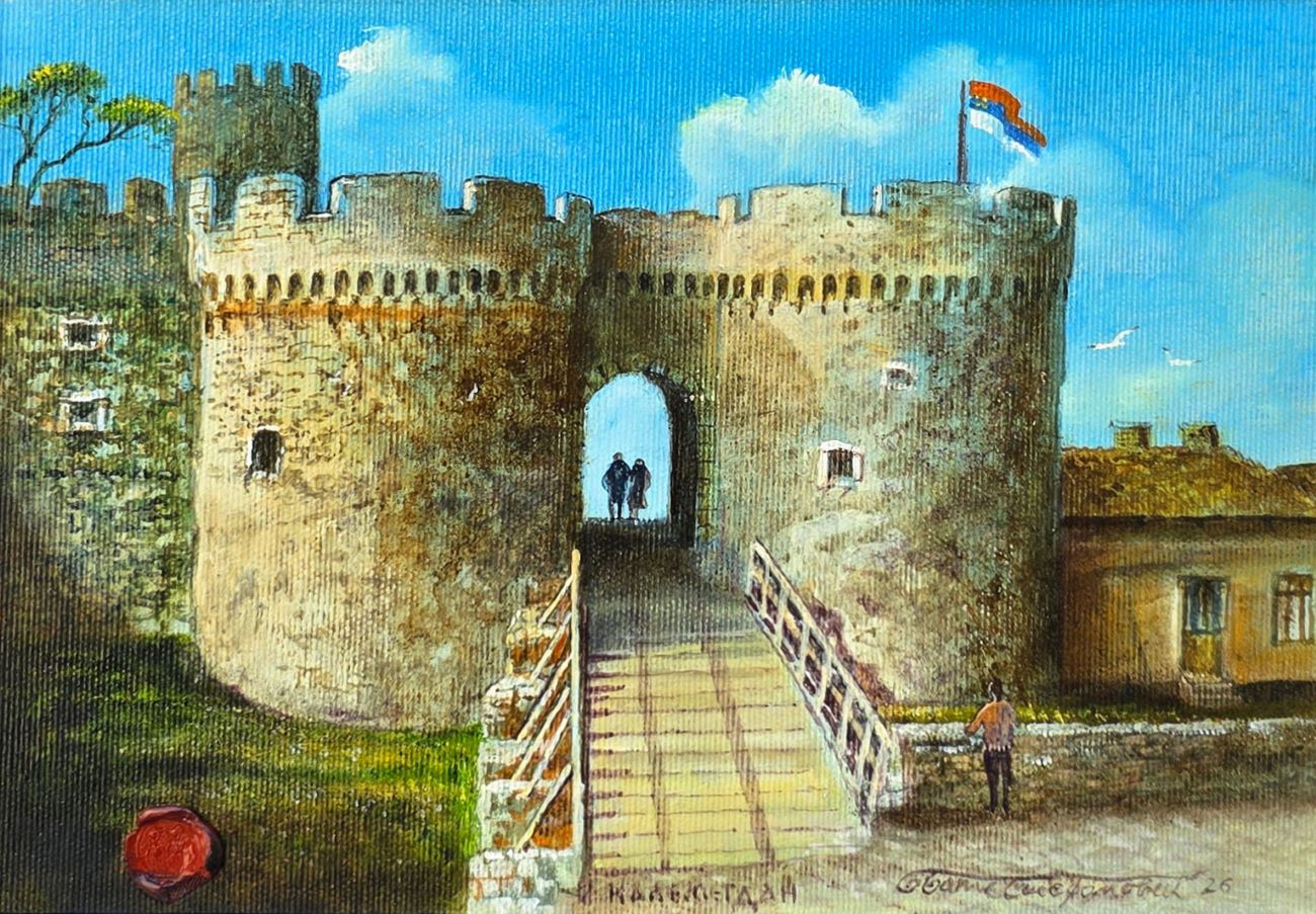 Slika Baneta Stefanovića - Kalemegdan - Slika 2