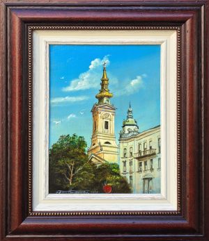 Slika Baneta Stefanovića - Saborna crkva