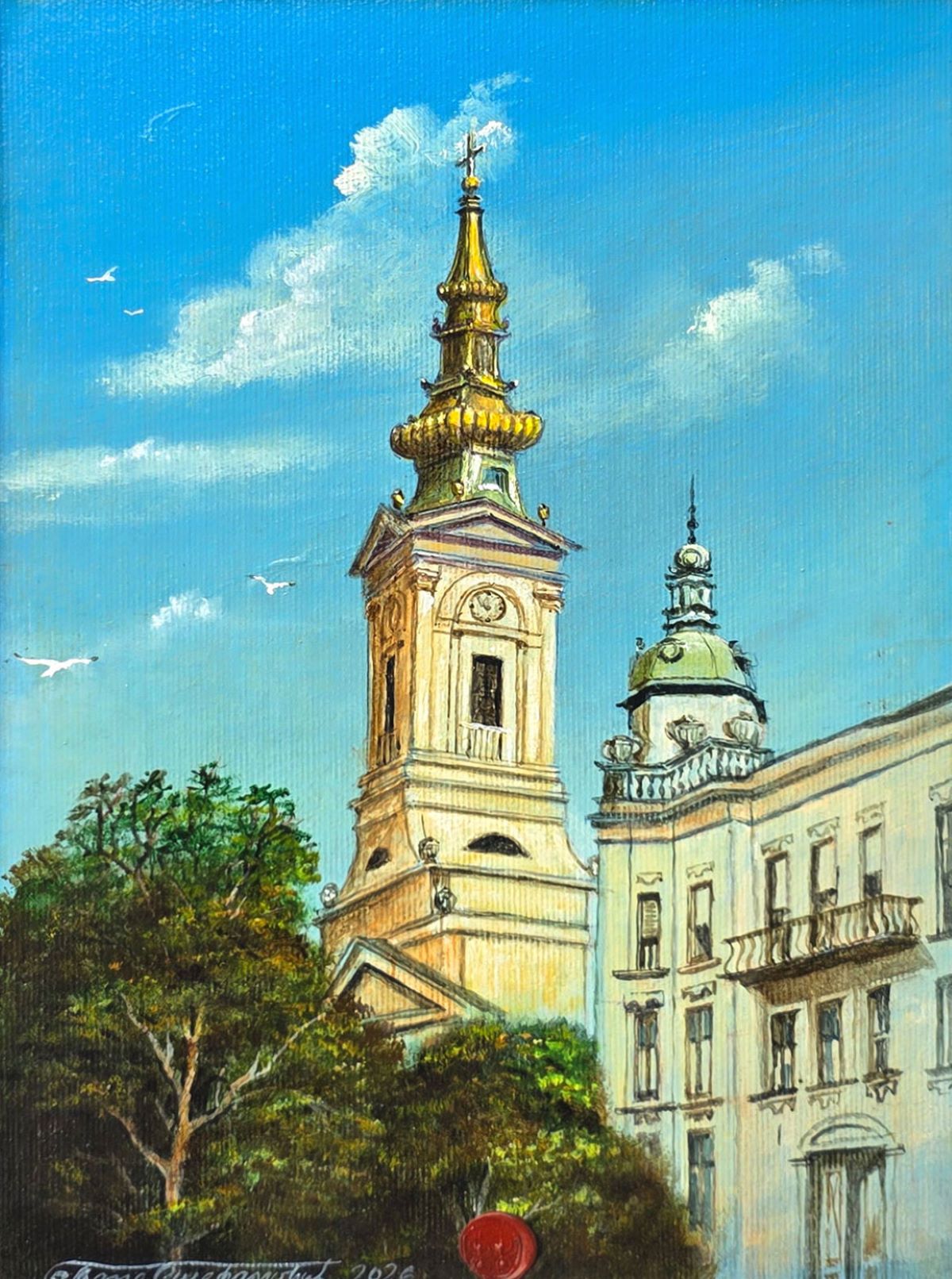 Slika Baneta Stefanovića - Saborna crkva - Slika 2