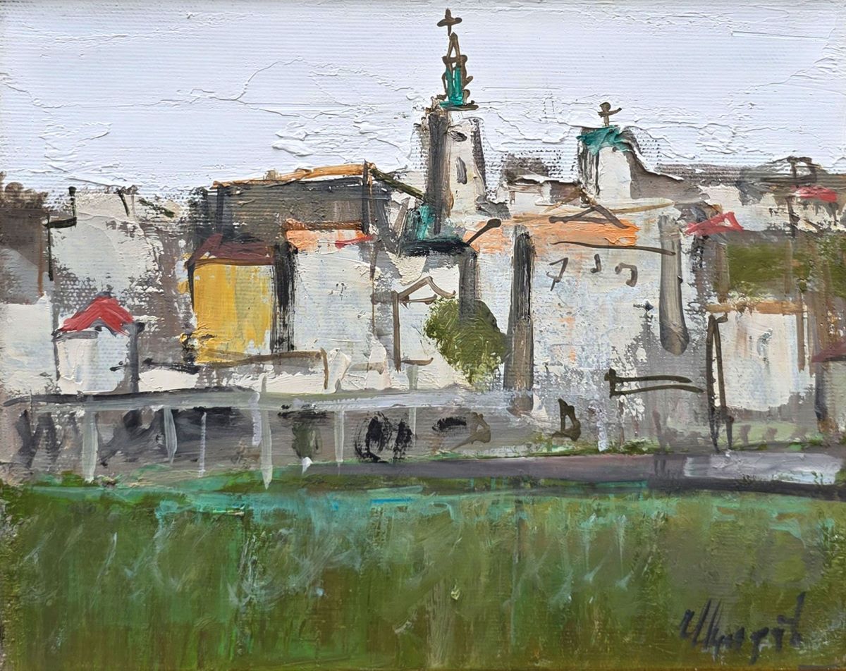 Slika Zvonka Šindića - Pogled sa ušća - Slika 2