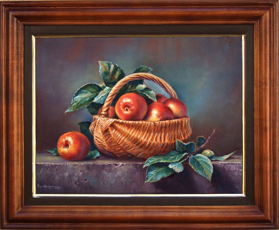 Kristijan Filipović - Korpica sa jabukama  32x42  .jpg