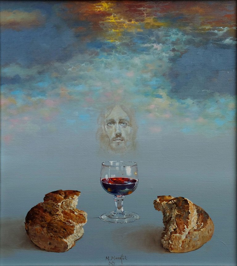 Jesus and wine