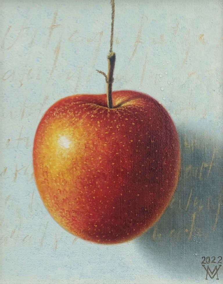 Miljan Vasiljević - Crvena jabuka  18x14 .jpg